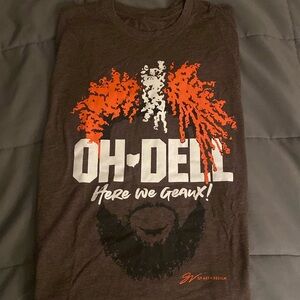 Cleveland Browns Odell Beckham Jr. Here We Geaux T-shirt